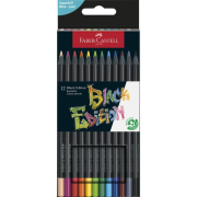 Frabičky Faber Castell Black Edition 12ks