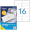 Etikety univerzálne 99,1x33,9mm Agipa A4 100 hárkov