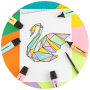 Sada zvýrazňovačov STABILO BOSS pastel 6S
